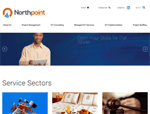 Tablet Screenshot of northpoint-inc.com